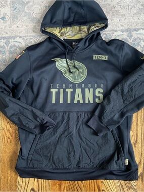 Nike Tennessee Titans Salute to Service Hooded Sweatshirt XL